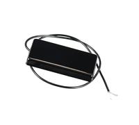 Pastilla de doble bobina cubierta con resistencias de 7, 85 k, 2 cables para guitarra eléctrica con caja que garantiza durabilidad