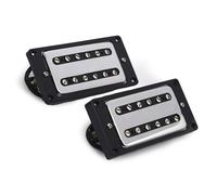 Pastilla De Doble Bobina Para Guitarra Eléctrica Carcasa De Cobre Cuatro Cables Que Se Pueden Cortar En Una Sola Línea De Guitarra Eléctrica Con Marco(Set)