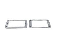 Pastilla de doble giro de precisión con marco de metal decorativo, sonido de alta lealtad para guitarras, mejoras de guitarra, pastilla de doble giro