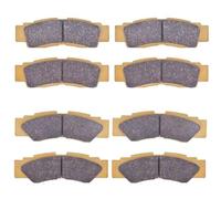 Pastilla de freno delantera y trasera de cerámica para YXZ 1000R y 1000R SS 2016-2022 YXZ1000R SS SE 2017-2023 Wolverine RMAX2 RMAX4 1000 LE/SE Pastillas