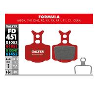 Pastilla de freno Galfer Formula Mega, The One, R0, R1, Rx, Rr1, T1, C1 28,15 mm