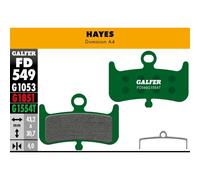 Pastilla de freno Galfer Hayes Dominion A4 43,2x30,7x4 mm