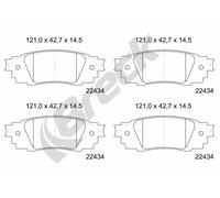Pastilla de Freno Pastillas para Toyota Rav 4 V _ A5 H5 C-Hr NGX1 NGX5