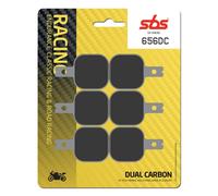 Pastillas de freno de moto SBS Racing P656DC