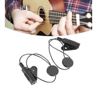 Pastilla de Guitarra, 2 Piezas de Micrófono Pastilla Piezoeléctrica Pastillas de Guitarra Pastilla Piezoeléctrica Micrófono de Guitarra Micrófono para Violín Banjo Mandolina