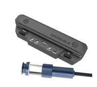 Pastilla de guitarra acústica auténtica, transparente, de alta fidelidad, estable, de larga duración, pastilla X2 DOUBLE X0, color negro