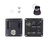 Pastilla de guitarra acústica con sintonizador ISYS+ Ecualizadores, sistemas de preamplificador, sonido ajustable, fácil de usar, accesorios de guitarra de sonido ajustable