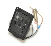 Pastilla De Guitarra Acústica De 4 Bandas 301 Con Sintonizador, Mezcla De Micrófono, Preamplificador, EQ, Sintonizador, Tablero De Ritmo Con Piezo Suave 201 ISYS (Color : 101)