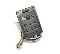 Pastilla De Guitarra Acústica De 4 Bandas 301 Con Sintonizador, Mezcla De Micrófono, Preamplificador, EQ, Sintonizador, Tablero De Ritmo Con Piezo Suave 201 ISYS (Color : 301 Mic)