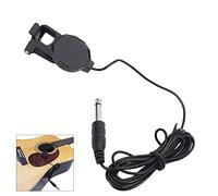 Pastilla de Guitarra Acústica, Pastilla de Guitarra Accesorios para Instrumentos Musicales Pastilla con Clip Micrófono Pastilla Piezoeléctrica Pastilla de Ukelele para Violín