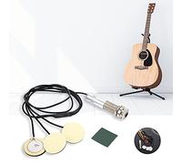 Pastilla de Guitarra Acústica, Transductor Piezoeléctrico Autoadhesivo Pastilla Piezoeléctrica Pastillas de Guitarra Transductor Piezoeléctrico para Guitarra Acústica Electrónica