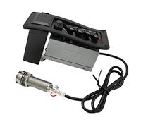 Pastilla de Guitarra Clásica, ABS y Componentes Electrónicos Preamplificador Pastilla de Caja de Guitarra con Accesorios para Rendimiento