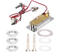 Pastilla de guitarra de doble bobina Mtlavishness con arnés precableado, control 1V1T con potenciómetros de volumen y tono para guitarra eléctrica, piezas de repuesto,