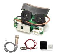 Pastilla de guitarra, de recogida ajustable para guitarra folclórica, preamplificador, herramienta de preamplificador de guitarra, kit de afinador de tono de volumen de alta fidelidad para