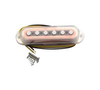 Pastilla de guitarra de un solo giro para tono articulado brillante con sensibilidad y formato vintage, construcción de metal ABS, pastilla de guitarra optimista