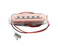 Pastilla de guitarra de un solo giro para tono articulado brillante con sensibilidad y formato vintage, construcción de metal ABS, pastilla de guitarra optimista