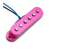 Pastilla De Guitarra Eléctrica Alnico 2 Serie De Aluminio, Níquel Y Cobalto Pastilla De Doble Bobina Pastilla De Doble Bloque Base De Cobre (Middle C)