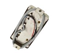 Pastilla de guitarra eléctrica Alnico 4 Hue Coil Pickup Guitarra Eléctrica Cable De Aleación De Níquel De Doble Núcleo De Paso De 49.2 Mm(5)
