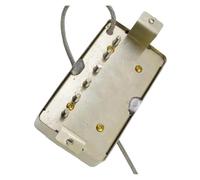 Pastilla de guitarra eléctrica Alnico 4 Hue Coil Pickup Guitarra Eléctrica Cable De Aleación De Níquel De Doble Núcleo De Paso De 49.2 Mm(2)