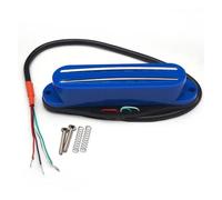 Pastilla de guitarra eléctrica Alnico V Mini Hue Coil Pickup Dual Track 9K Adecuado Para Guitarras Eléctricas En Varios Colores(Dark Blue)