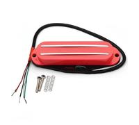 Pastilla de guitarra eléctrica Alnico V Mini Hue Coil Pickup Dual Track 9K Adecuado Para Guitarras Eléctricas En Varios Colores(Pink)