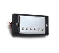 Pastilla De Guitarra Eléctrica Aplicable A Guitarra Eléctrica LP De Seis Cuerdas Bobina Doble Carcasa De Cobre Semicerrada Pastilla De Una Sola, Puente De 69,5 X 39 Mm(Bridge A)