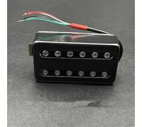 Pastilla De Guitarra Eléctrica Con Cubierta De Latón Estilo II Con División De Bobina Pastilla Humbucker De Doble Bobina Salida N7.5K/B15K(Neck A)