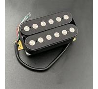 Pastilla De Guitarra Eléctrica Humbucker Big Pole Piece De Doble Bobina Con Cable De 4 Conductores/división De Bobina(Bridge A)