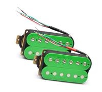 Pastilla De Guitarra Eléctrica Humbucker Colorida, Pastilla Dividida, Pastilla De Doble Bobina, 4 Cable De Conducta N-7.5K/B-15K pastilla de guitarra clasica (Color : Green)