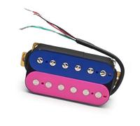 Pastilla De Guitarra Eléctrica Humbucker Pastilla De División De Doble Bobina 4 Cable De Conducta Salida De N-7.5K/B-15K Azul Profundo/púrpura pastilla de guitarra clasica (Color : Bridge Pickup)