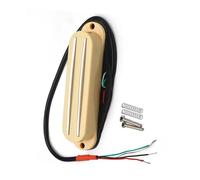 Pastilla de guitarra eléctrica Humco Pickup Mini Dual Track 9K Para Reemplazo De Guitarra Eléctrica Disponible En Varios Colores(Yellow)