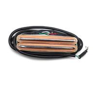 Pastilla De Guitarra Eléctrica Juego De Pastillas Humbucker De Doble Riel Hot Rail Para Guitarra Eléctrica ST Pastilla De Bobina Doble(Orange)