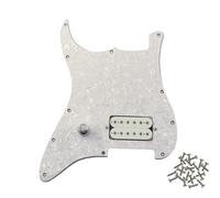 Pastilla de guitarra eléctrica ligera con pastilla de doble bobina para una fácil portabilidad y durabilidad, pastilla de doble bobina