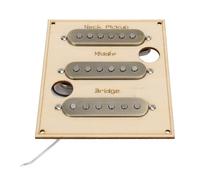 Pastilla de guitarra eléctrica Mtlavishness, estilo retro, pieza polar de metal, duradera y de excelente rendimiento, adecuada para la mayoría de las guitarras eléctricas,