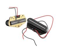 Pastilla De Guitarra Eléctrica Negra, Pastilla Magnética Alnico 3 Con Puente De Polos Escalonados De Polos Planos, 7,8 K