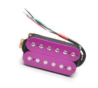 Pastilla De Guitarra Eléctrica, Pastilla Divisoria Humbucker, Pastilla De Doble Bobina, 4 Cables Conductores, Salida De N-7.5K/B-15K, Color Morado pastilla de guitarra clasica (Color : Neck Pickup)