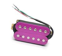 Pastilla De Guitarra Eléctrica, Pastilla Divisoria Humbucker, Pastilla De Doble Bobina, 4 Cables Conductores, Salida De N-7.5K/B-15K, Color Morado pastilla de guitarra clasica (Color : Bridge Pickup