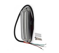 Pastilla de guitarra eléctrica Pastilla Eléctrica Profesional Mini Dual Track 9K Adecuada Para Guitarras En Varios Colores(Transparent)