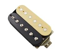 Pastilla de guitarra eléctrica Pastilla Humbucker Con Imán Alnico II Cable Trenzado De Paso De 50mm Para Guitarras Eléctricas(2)