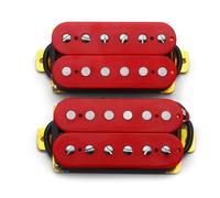 Pastilla De Guitarra Eléctrica Pastilla Humbucker De Doble Bobina Para Guitarra Eléctrica Cuatro Conductos Con Protección Para Puente De 15000kilómetros O Para Mástil De 7,5000kilómetros(B+N)