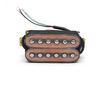 Pastilla De Guitarra Eléctrica Pastilla Humbucker De Doble Bobina Para Guitarra Eléctrica Cuatro Conductos Con Protección Para Puente De 15000kilómetros O Para Mástil De 7,5000kilómetros(B9)
