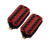 Pastilla de Guitarra eléctrica Pastillas De Guitarra Eléctrica De Doble Bobina Ajustable Humbucker Cuello/Media/Puente Recogidas Pastilla Guitarra eléctrica (Color : Neck and Bridge)