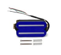 Pastilla de guitarra eléctrica Pastillas De Guitarra Eléctrica De Doble Pista Adecuadas Para Principiantes Y Adultos Con Cable De Cerámica De 4 Núcleos(Deep Blue)