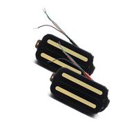 Pastilla de guitarra eléctrica Pastillas De Guitarra Eléctrica De Doble Vía Súper Potentes N 10K/B 16K Bobina De Cerámica(Black Gold N B)