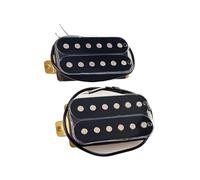 Pastilla De Guitarra Eléctrica Profesional Guitarra Eléctrica Humbucker De Doble Bobina Pastilla De Guitarra Eléctrica Barra De Cerámica Negra (Color : 1 Set)