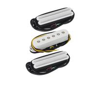 Pastilla De Guitarra Eléctrica Profesional Pastilla De Rieles De Cerámica Pastilla De Bobina Única Rieles Duales Calientes Para Piezas De Guitarra Eléctrica ST SSS Negro Y Amarillo 3 Uds (Color : 3)