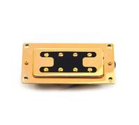 Pastilla De Guitarra Eléctrica Profesional Pastilla Humbucker Para Bajo Eléctrico Estilo Mini Dos Líneas, 8 Orificios