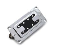 Pastilla De Guitarra Eléctrica Profesional Pastilla Humbucker Para Bajo Eléctrico Estilo Mini Dos Líneas, 8 Orificios