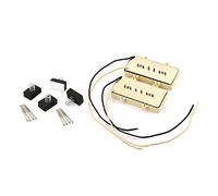 Pastilla de guitarra eléctrica vintage, piezas de repuesto para pastillas de jabón precableadas