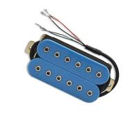 pastilla de guitarra Guitarra Eléctrica 12 Pastillas De Doble Bobina Hexagonales Ajustables Para Pastilla Divisoria De Bobina De Guitarra De 6 Cuerdas N7.5K/B15K Azul Claro (Color : Bridge Pickup)